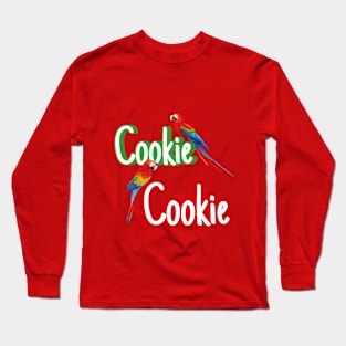 Cookie Parrot Long Sleeve T-Shirt